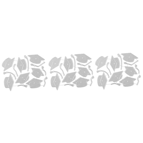 DIYEAH 3 Stück Abschlussstanze cutter messser graduation cap abschlusshüte Kappenform Abschluss-Stanzform Schneideisen aus Edelstahl Abschlussstempel zum Selbermachen Rostfreier Stahl DIYEAH 3 Stück Abschlussstanze cutter messser graduation cap abschlusshüte Kappenform Abschluss-Stanzform Schneideisen aus Edelstahl Abschlussstempel zum Selbermachen Rostfreier Stahl von DIYEAH