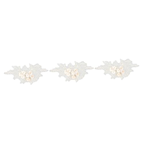 DIYEAH 3 Stück Bestickte Blumen Spitzenapplikation zum Aufnähen Dekorativer Diy Stoffpatch für Kleidung Geeignet für Qipao Abendkleider Hochzeits und Bühnenkostüme Vielseitiger DIYEAH 3 Stück Bestickte Blumen Spitzenapplikation zum Aufnähen Dekorativer Diy Stoffpatch für Kleidung Geeignet für Qipao Abendkleider Hochzeits und Bühnenkostüme Vielseitiger von DIYEAH