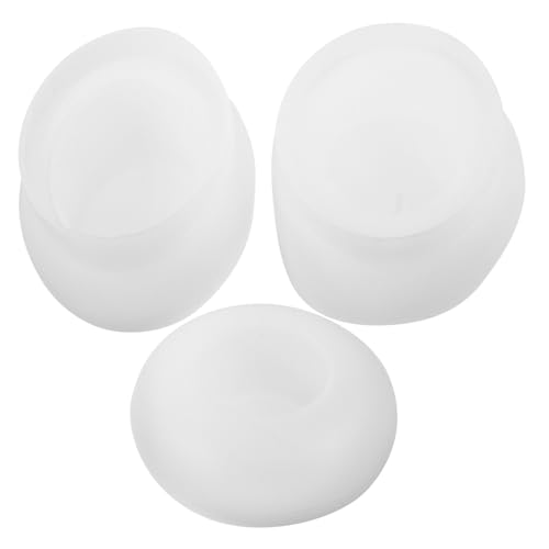 DIYEAH 3 Stück DIY-Kerzenhalter aus Silikon pailletten kerzenhalter rund kerzenschale candle set mold geformt LED Silikonform für Kerzenhalter zum Basteln von Kerzenhaltern Kieselgel Weiß DIYEAH 3 Stück DIY-Kerzenhalter aus Silikon pailletten kerzenhalter rund kerzenschale candle set mold geformt LED Silikonform für Kerzenhalter zum Basteln von Kerzenhaltern Kieselgel Weiß von DIYEAH