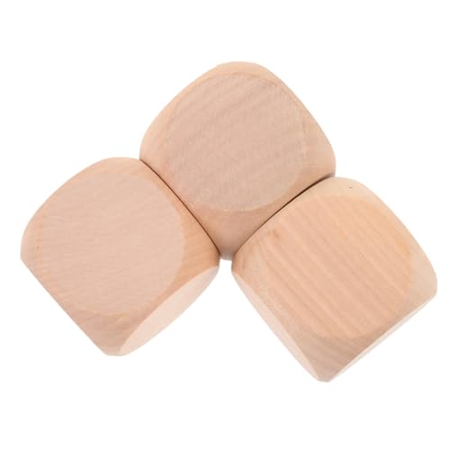 DIYEAH 3 Stück Leere Holzwürfel leere Würfel Outdoor -Spiele für Erwachsene Rasenspiele unvollendet Würfelspiel Spiel Würfel Zubehör für Brettspiele DIY-Würfel Würfel Würfelblock DIYEAH 3 Stück Leere Holzwürfel leere Würfel Outdoor -Spiele für Erwachsene Rasenspiele unvollendet Würfelspiel Spiel Würfel Zubehör für Brettspiele DIY-Würfel Würfel Würfelblock von DIYEAH