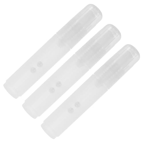 DIYEAH 3 Stück Leere Nachfüllbare Marker Tuben Transparente Kunststoffstifte für Graffiti Diy Kunst Kompatibel Alkoholfarben Vielseitig Einsetzbar für Holz Metall und von DIYEAH