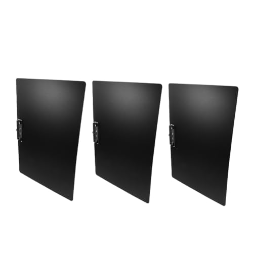 DIYEAH 3 Stück Malerei Schiene Clip A3 Zwischenablage Für Zwischenablage Zeichnen Büro-klemmbrett Zeichnung Tafel Wiederverwendbares Klemmbrett Datei Zwischenablage Pp. Metall Black DIYEAH 3 Stück Malerei Schiene Clip A3 Zwischenablage Für Zwischenablage Zeichnen Büro-klemmbrett Zeichnung Tafel Wiederverwendbares Klemmbrett Datei Zwischenablage Pp. Metall Black von DIYEAH