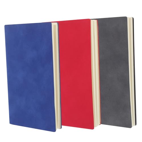 DIYEAH 3 Stück Mini-Notizbuch Taschennotizbuch Schule Pads Notizbücher Spiral- Notizbilder Kleine Notizblock-Taschengröße Business Notebook kleines Business-Notizbuch Pu von DIYEAH