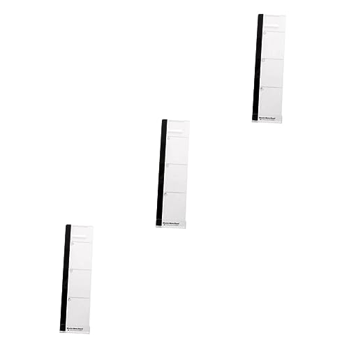 DIYEAH 3 Stück Monitor Memo Board Transparenter Notizhalter für Computer Multifunktionales Memo Pad für Seitenwand zur Organisation von Erinnerungen und Notizen im Büro oder Zuhause DIYEAH 3 Stück Monitor Memo Board Transparenter Notizhalter für Computer Multifunktionales Memo Pad für Seitenwand zur Organisation von Erinnerungen und Notizen im Büro oder Zuhause von DIYEAH