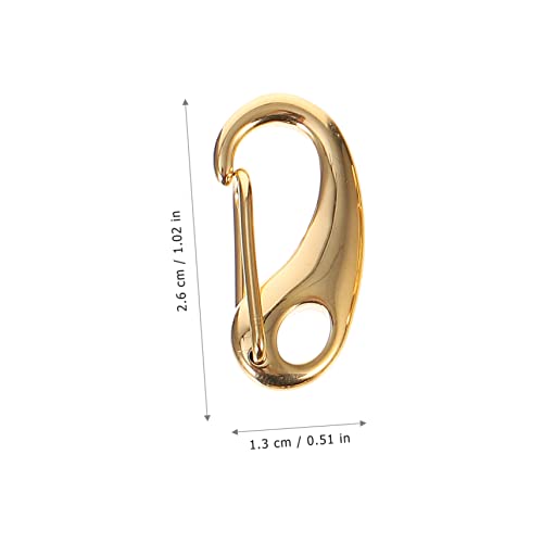DIYEAH 3 Stück Pet Tag Clip Teilig mit Ringen Robuster Karabiner für Hundemarken und Katzenhalsbänder Leichter Langlebiger Schlüsselanhänger für Haustier Id Passend für Hunde und Katzen von DIYEAH