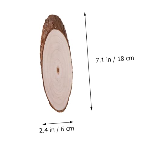 DIYEAH 3 Stück Runde Stücke Weihnachtsdekoration dekorativer Baumstamm Weihnachten hängende Ornamente Malbrett aus Holz hölzernes Zeichenbrett dekorative Massivholzplatte Bambus DIYEAH 3 Stück Runde Stücke Weihnachtsdekoration dekorativer Baumstamm Weihnachten hängende Ornamente Malbrett aus Holz hölzernes Zeichenbrett dekorative Massivholzplatte Bambus von DIYEAH