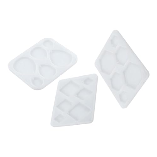 DIYEAH 3 Stück Schmuckkleber tropfende Form Geometrische Harz anhängende Formen Harzohrringform Silikon -Epoxidformen Silikonformen für Epoxidharz Harzkettenform Kieselgel Weiß DIYEAH 3 Stück Schmuckkleber tropfende Form Geometrische Harz anhängende Formen Harzohrringform Silikon -Epoxidformen Silikonformen für Epoxidharz Harzkettenform Kieselgel Weiß von DIYEAH