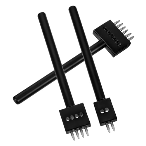 DIYEAH 3 Stück Teiliges Lederbearbeitungsset Lochstanzer für Leder Präzises Nähwerkzeug für Diy Lederhandwerk für Anfänger und Profis Langlebiges mit Verschiedenen Stanzköpfen DIYEAH 3 Stück Teiliges Lederbearbeitungsset Lochstanzer für Leder Präzises Nähwerkzeug für Diy Lederhandwerk für Anfänger und Profis Langlebiges mit Verschiedenen Stanzköpfen von DIYEAH