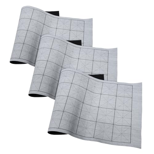 DIYEAH 3 Stück Teiliges Wasser Schreibtuch für Kalligraphie Wiederverwendbares Xuan Papier mit Gittern für Anfänger und Studenten zur Verbesserung der Schreibfähigkeiten DIYEAH 3 Stück Teiliges Wasser Schreibtuch für Kalligraphie Wiederverwendbares Xuan Papier mit Gittern für Anfänger und Studenten zur Verbesserung der Schreibfähigkeiten von DIYEAH