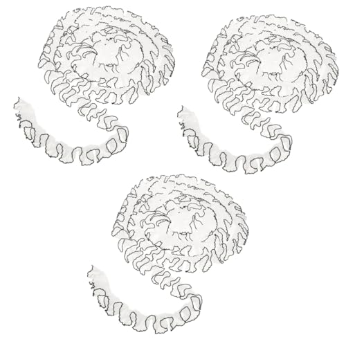 DIYEAH 3 Stück plissiertes Garn mit Spitze Schmuck Kleid häkeln Spitzenbesatz zum Nähen trimmen ribbon schienbeinschoner tape praktisches Geschenkband verschleißfestes Bastelband Weiß DIYEAH 3 Stück plissiertes Garn mit Spitze Schmuck Kleid häkeln Spitzenbesatz zum Nähen trimmen ribbon schienbeinschoner tape praktisches Geschenkband verschleißfestes Bastelband Weiß von DIYEAH