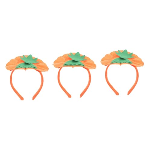 DIYEAH 3 Teiliges Halloween Kürbis Stirnband Kostüm Haarband Kürbishut Haarbänder Halloween Elemente Stirnband Kopfschmuck Requisiten Kürbislaternen Haarband Kürbisstielhut DIYEAH 3 Teiliges Halloween Kürbis Stirnband Kostüm Haarband Kürbishut Haarbänder Halloween Elemente Stirnband Kopfschmuck Requisiten Kürbislaternen Haarband Kürbisstielhut von DIYEAH