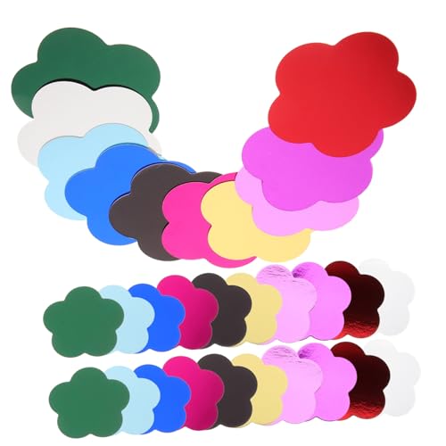DIYEAH 30 Blatt Farbige Pappstücke Origami-Kits Papierfaltung Klapppapier -Kit Origami-Faltpapier Bastelpapier Papierklappset für Anfänger Doppelseitiges Origami-Papier Papierhandwerk von DIYEAH
