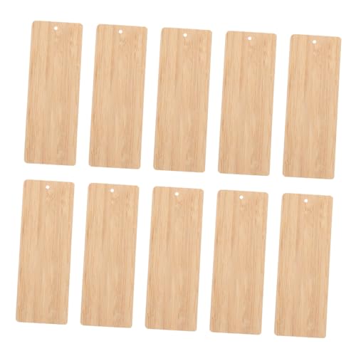 DIYEAH 30 Stck. Teiliges Blanko Bambus Lesezeichen mit Glatte Kanten und Runde Ecken DIY Bastelmaterial für Karten Dekoration Partyanhänger und Personalisierte Buchzeichen DIYEAH 30 Stck. Teiliges Blanko Bambus Lesezeichen mit Glatte Kanten und Runde Ecken DIY Bastelmaterial für Karten Dekoration Partyanhänger und Personalisierte Buchzeichen von DIYEAH