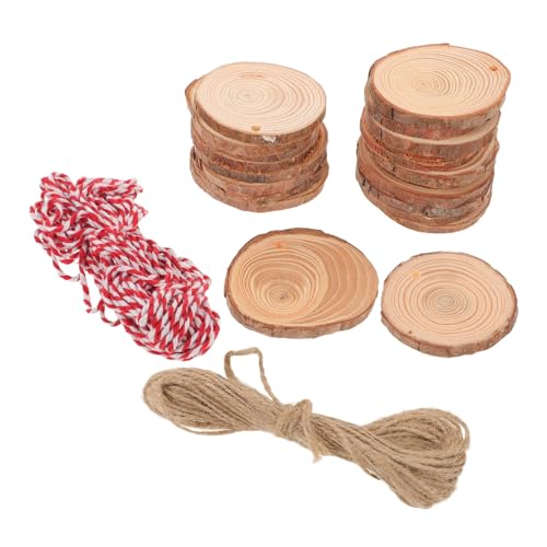 DIYEAH 30 Stk. Kiefernprotokolle Holzhandwerk leere Holzscheiben unfertige Holzscheiben Holzdekorationen für Partys mit Loch kleine zum Basteln Holzkekse hölzern DIYEAH 30 Stk. Kiefernprotokolle Holzhandwerk leere Holzscheiben unfertige Holzscheiben Holzdekorationen für Partys mit Loch kleine zum Basteln Holzkekse hölzern von DIYEAH