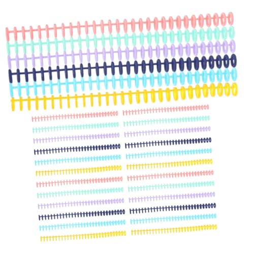 DIYEAH 30 Stück Bindungsring Kleine Binderinge Spiralförmige Binderspule Kammbindungsrücken Aus Kunststoff Cinch-bindemaschine Nahtbindung Diy-ordner Ringbuch Ersatz Buchbindeset Plastik DIYEAH 30 Stück Bindungsring Kleine Binderinge Spiralförmige Binderspule Kammbindungsrücken Aus Kunststoff Cinch-bindemaschine Nahtbindung Diy-ordner Ringbuch Ersatz Buchbindeset Plastik von DIYEAH