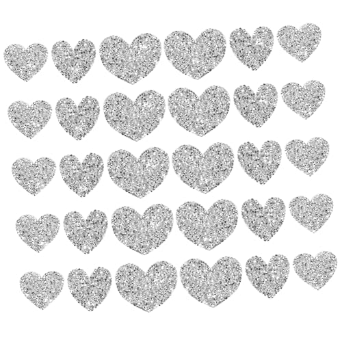 DIYEAH 30 Stück Herzförmige Strass Patches Aufbügeln Glitter Applikationen Verschiedene Für Kleidung Hüte Jeans Westen DIY Dekoration DIYEAH 30 Stück Herzförmige Strass Patches Aufbügeln Glitter Applikationen Verschiedene Für Kleidung Hüte Jeans Westen DIY Dekoration von DIYEAH