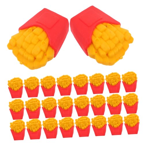 DIYEAH 30 Stück Kawaii Radiergummis Pommesform Kreative Schulmaterialien für für Grundschüler Anreiz für Gute Leistungen und Belohnungen im Klassenzimmer DIYEAH 30 Stück Kawaii Radiergummis Pommesform Kreative Schulmaterialien für für Grundschüler Anreiz für Gute Leistungen und Belohnungen im Klassenzimmer von DIYEAH