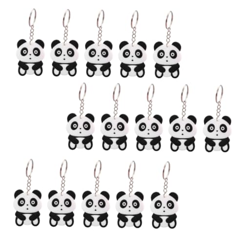 DIYEAH 30st Panda-schlüsselanhänger Sportmeeting-souvenirs Autoschlüsselhalter Schultaschen-schlüsselanhänger Damenhandtasche Tierische Schlüsselanhänger Geschenk Elefant Epoxid von DIYEAH