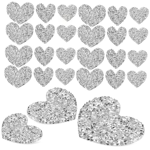 DIYEAH 30 Stück Teiliges Herz Strass Aufbügelflicken mit Selbstklebendem Rückseite Langlebig und Glitzernd Verschiedene für Kleidung Hüte Jeans Taschen Vielseitig Einsetzbar DIYEAH 30 Stück Teiliges Herz Strass Aufbügelflicken mit Selbstklebendem Rückseite Langlebig und Glitzernd Verschiedene für Kleidung Hüte Jeans Taschen Vielseitig Einsetzbar von DIYEAH