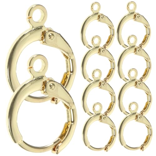 DIYEAH 30 Stück Teiliges Ohrringhaken aus Metall Glattes Leichtes Design Langlebig und Formbeständig als DIY Ohrring Zubehör für Damen Einfach zu Kombinieren für Vielfältige DIYEAH 30 Stück Teiliges Ohrringhaken aus Metall Glattes Leichtes Design Langlebig und Formbeständig als DIY Ohrring Zubehör für Damen Einfach zu Kombinieren für Vielfältige von DIYEAH