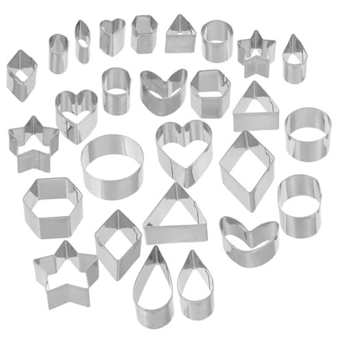 DIYEAH 30 Stück Teiliges Polymer Clay Ausstecher für Schmuckherstellung Leichtes Wiederverwendbares DIY Werkzeug für Ohrring Basteln Vielseitig für Modelliermasse und Kreative DIYEAH 30 Stück Teiliges Polymer Clay Ausstecher für Schmuckherstellung Leichtes Wiederverwendbares DIY Werkzeug für Ohrring Basteln Vielseitig für Modelliermasse und Kreative von DIYEAH