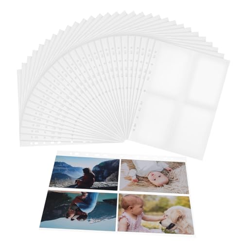 DIYEAH 30 Stück Teiliges Sammelkarten Hüllen Doppelseitige Fach Klarsichthüllen aus Strapazierfähigem Transparente Kartenhüllen für Ringordner Geeignet für Fotos Postkarten und Trading DIYEAH 30 Stück Teiliges Sammelkarten Hüllen Doppelseitige Fach Klarsichthüllen aus Strapazierfähigem Transparente Kartenhüllen für Ringordner Geeignet für Fotos Postkarten und Trading von DIYEAH