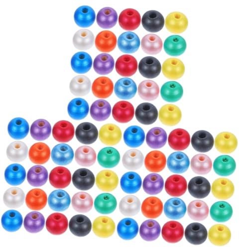 DIYEAH 300 Stck. Bunte Holzperlen für Schmuckherstellung Glatte DIY Holzperlen Vielseitige Bastelperlen für Girlanden und Armbänder Sichere und Langlebige DIYEAH 300 Stck. Bunte Holzperlen für Schmuckherstellung Glatte DIY Holzperlen Vielseitige Bastelperlen für Girlanden und Armbänder Sichere und Langlebige von DIYEAH