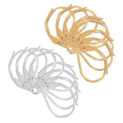 DIYEAH 300 Stück Französische Ohrhaken Ohrschmuck Zubehör Leicht Glänzend Sicherer Verschluss für DIY Schmuckherstellung in Gold und Silber von DIYEAH