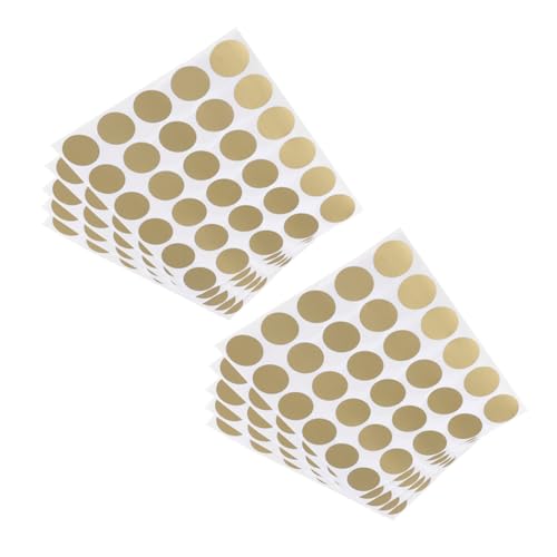 DIYEAH 300 Stück Goldene Runde Rubbelfolien Selbstklebende Etiketten für Diy Gewinnspiele Belohnungsprogramme und Klassenzimmeraktivitäten für Veranstaltungen und Überraschungen DIYEAH 300 Stück Goldene Runde Rubbelfolien Selbstklebende Etiketten für Diy Gewinnspiele Belohnungsprogramme und Klassenzimmeraktivitäten für Veranstaltungen und Überraschungen von DIYEAH