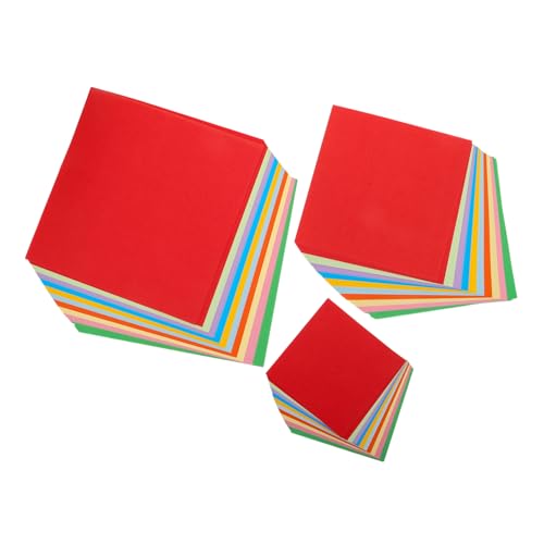 DIYEAH 300 Stück Origami-papier: Quadratisches Bastelpapier in 10 Farben Für Bastelarbeiten Und Kunsthandwerk. Doppelseitiges Faltpapier Für Schulprojekte Von Kindern Und von DIYEAH