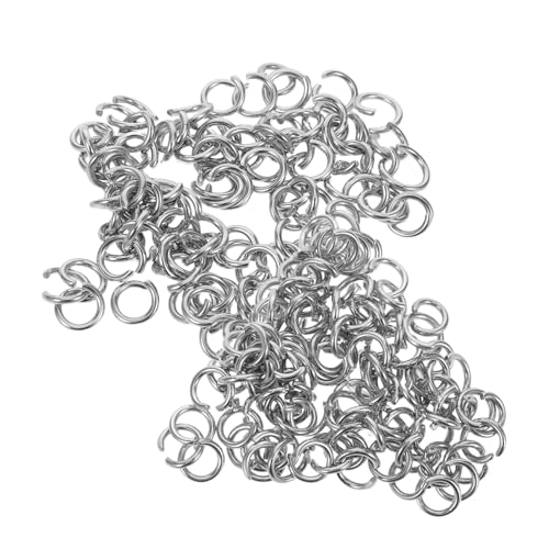 DIYEAH 300 Stück Teiliges Edelstahl Verbindungsringe Offene Metallringe für Schmuckherstellung Schlüsselanhänger Reparatur Ohrringe DIY Zubehör DIYEAH 300 Stück Teiliges Edelstahl Verbindungsringe Offene Metallringe für Schmuckherstellung Schlüsselanhänger Reparatur Ohrringe DIY Zubehör von DIYEAH