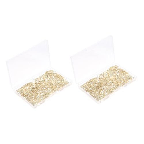 DIYEAH 300 Stück Teiliges Herzförmiges Metall Büroklammer Goldene Mini Herzclips für Scrapbooking Journale Büro und DIY Robuste Dekorative Paperclips zur Effizienten Organisation und DIYEAH 300 Stück Teiliges Herzförmiges Metall Büroklammer Goldene Mini Herzclips für Scrapbooking Journale Büro und DIY Robuste Dekorative Paperclips zur Effizienten Organisation und von DIYEAH