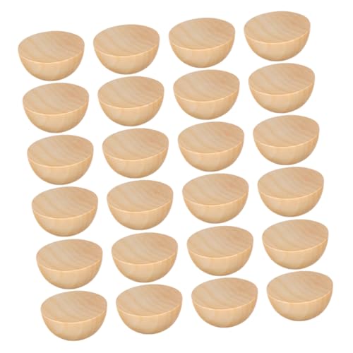 DIYEAH 300 Stück Unfertige Halbrunde Holzperlen Naturholz Kugeln für Diy Bastelprojekte Erwachsene Weihnachtsdeko Kunsthandwerk DIYEAH 300 Stück Unfertige Halbrunde Holzperlen Naturholz Kugeln für Diy Bastelprojekte Erwachsene Weihnachtsdeko Kunsthandwerk von DIYEAH