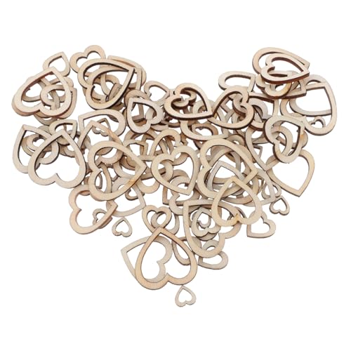 DIYEAH 300 Stück Unvollendete Holz Herzformen Natürlichem Holz für Hochzeiten Valentinstag Dekorationen und Diy Projekte Langlebige Rustikale Ornamente DIYEAH 300 Stück Unvollendete Holz Herzformen Natürlichem Holz für Hochzeiten Valentinstag Dekorationen und Diy Projekte Langlebige Rustikale Ornamente von DIYEAH