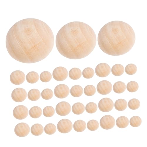 DIYEAH 300 Stück Zubehör für Holzperlen unvollendete halbe Bastelperlen runde Holzperlen DIY -Ornament Making DIY -Holzbearbeitungsprojekte geteilte Holzhandwerksperlen Holzschmuck Beige DIYEAH 300 Stück Zubehör für Holzperlen unvollendete halbe Bastelperlen runde Holzperlen DIY -Ornament Making DIY -Holzbearbeitungsprojekte geteilte Holzhandwerksperlen Holzschmuck Beige von DIYEAH