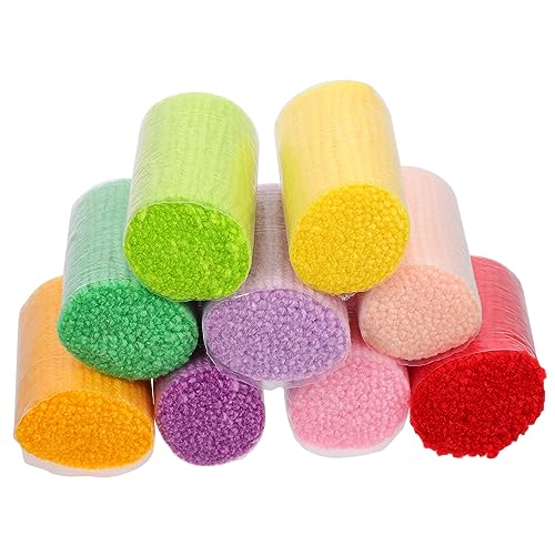 DIYEAH 30Stücke Acrylwolle Garn für DIY Latch Haken Knüpfgarne für Kissen und Babydecken Weich und Atmungsaktiv für Bastelprojekte von DIYEAH