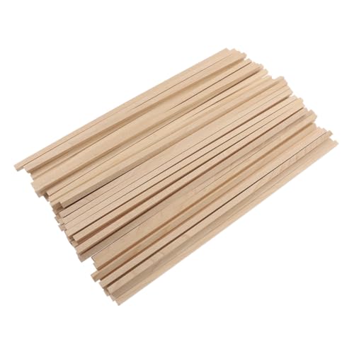DIYEAH 30Stücke Holzstäbe DIY Bastelmaterial für Handwerksprojekte Langlebige Holzstäbchen für Erwachsene für Bastelarbeiten Vielseitig Einsetzbar von DIYEAH