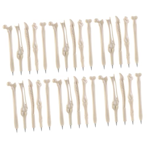 DIYEAH 30Stücke Knochenform Kugelschreiber Kreative Lustige Stifte für Partys Halloween Geburtstagsgeschenke und Robuste Materialien Tragbar und Langlebig DIYEAH 30Stücke Knochenform Kugelschreiber Kreative Lustige Stifte für Partys Halloween Geburtstagsgeschenke und Robuste Materialien Tragbar und Langlebig von DIYEAH