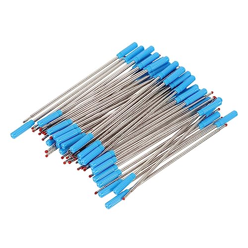 DIYEAH 30Stücke Nachfüllungen für Kugelschreiber Blau Hochwertige Stift Nachfüllungen für Studenten Kreative für Geburtstagsfeiern und Weihnachten für Notizen von DIYEAH