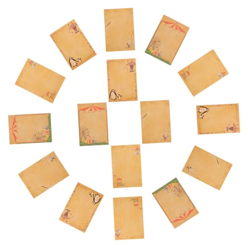 DIYEAH 32 Blatt Vintage Briefpapier Leeres Briefpapier Briefe Papier Zum Schreiben Schreibwaren Pergamentpapier Journaling Antikes Briefpapier Kraftpapier DIYEAH 32 Blatt Vintage Briefpapier Leeres Briefpapier Briefe Papier Zum Schreiben Schreibwaren Pergamentpapier Journaling Antikes Briefpapier Kraftpapier von DIYEAH