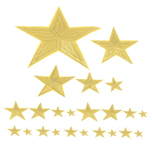 DIYEAH 32 Stück Cartoon Stern Aufnäher Bestickte Applikationen für Kleidung Jacken Jeans Hüte und Rucksäcke Dekorative Stoffpatches für Diy Projekte und Reparaturen DIYEAH 32 Stück Cartoon Stern Aufnäher Bestickte Applikationen für Kleidung Jacken Jeans Hüte und Rucksäcke Dekorative Stoffpatches für Diy Projekte und Reparaturen von DIYEAH