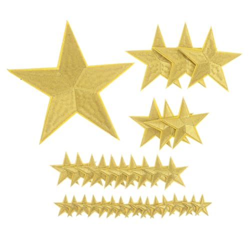 DIYEAH 32 Stück Teiliges Set Bestickter Stern Aufbügler Kleine Diy Applikationen zum Nähen und Reparieren von Kinderkleidung Jeans Jacken Rucksäcken Vielseitige Dekorative Flicken für DIYEAH 32 Stück Teiliges Set Bestickter Stern Aufbügler Kleine Diy Applikationen zum Nähen und Reparieren von Kinderkleidung Jeans Jacken Rucksäcken Vielseitige Dekorative Flicken für von DIYEAH