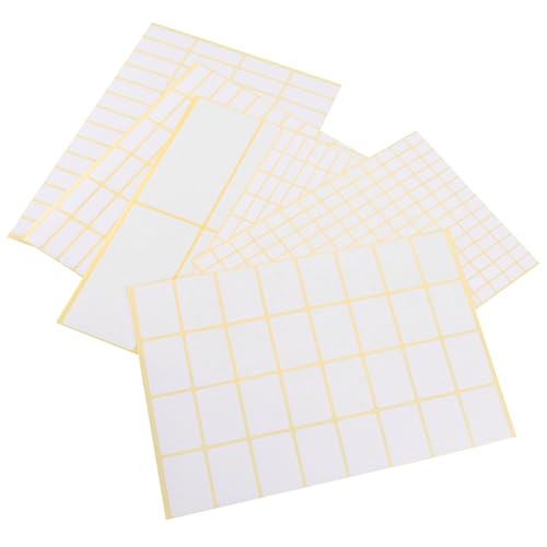 DIYEAH 36 Blatt selbstklebende Aufkleber Etiketten Aufkleber Namensschilder Band klein leer the office sticker büroartikel Sortieraufkleber Aufkleber -Registerkarten beschichtetes Papier von DIYEAH