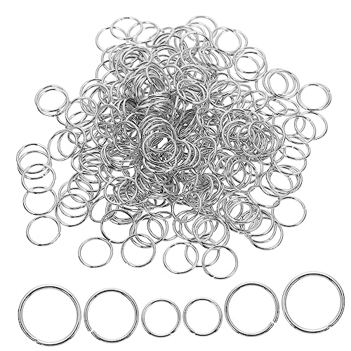 DIYEAH 3Er-Packungen aus Metall Mehrzweck-Biegeringe Schließungen große Biegeringe Sprungringe Silber bastelzeug schmuckwerkzeuge Armband Spaltring -Sprungring Zinklegierung DIYEAH 3Er-Packungen aus Metall Mehrzweck-Biegeringe Schließungen große Biegeringe Sprungringe Silber bastelzeug schmuckwerkzeuge Armband Spaltring -Sprungring Zinklegierung von DIYEAH