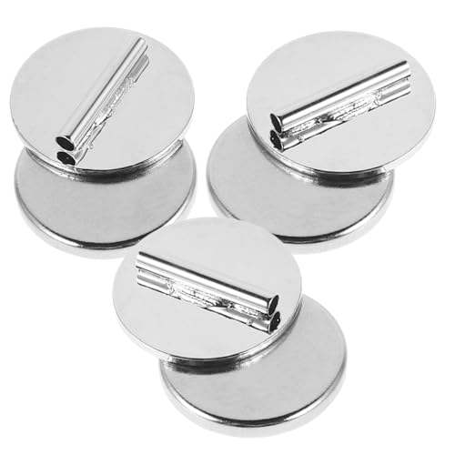 DIYEAH 3Stücke Magnetische Brosche mit Dornschließe Mini Broschen für Kleidung Einfache Handhabung Glatte Oberfläche DIY Broschen Halter Silberfarben DIYEAH 3Stücke Magnetische Brosche mit Dornschließe Mini Broschen für Kleidung Einfache Handhabung Glatte Oberfläche DIY Broschen Halter Silberfarben von DIYEAH
