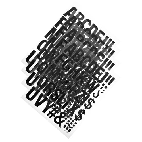 DIYEAH 4 Blätter Eisen Buchstaben für Kleidung Rucksäcke Hüte Diy Bastelbedarf mit Starker Haftung und Einfacher Anwendung DIYEAH 4 Blätter Eisen Buchstaben für Kleidung Rucksäcke Hüte Diy Bastelbedarf mit Starker Haftung und Einfacher Anwendung von DIYEAH