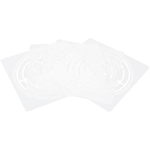 DIYEAH Mandala-Punkt-schablonen 4 Sets Zeichenvorlagen Tragbare und Wiederverwendbare Schablonen für DIYEAH Mandala-Punkt-schablonen 4 Sets Zeichenvorlagen Tragbare und Wiederverwendbare Schablonen für von DIYEAH