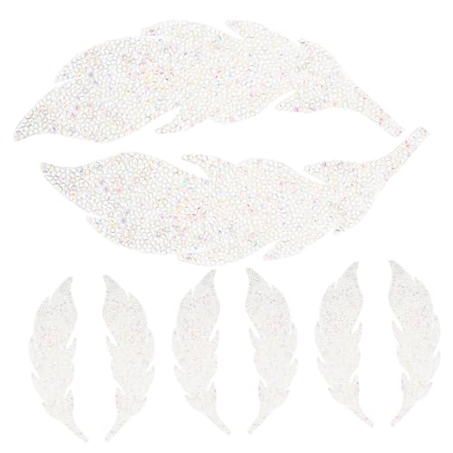 DIYEAH 4 Paare Dekorative Aufnäher Wasserfestem Material Bügelpatches für Kleidung Hüte und Taschen Vielseitig Einsetzbar für Diy Projekte und Modedesign DIYEAH 4 Paare Dekorative Aufnäher Wasserfestem Material Bügelpatches für Kleidung Hüte und Taschen Vielseitig Einsetzbar für Diy Projekte und Modedesign von DIYEAH