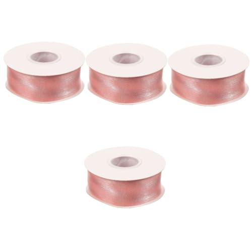 DIYEAH 4 Rollen Echte Seidenband Breit Reißfestes Geschenkband für Festival Dekoration Langlebiges Bastelband für Geschenkverpackungen Schleifen und Blumenarrangements DIYEAH 4 Rollen Echte Seidenband Breit Reißfestes Geschenkband für Festival Dekoration Langlebiges Bastelband für Geschenkverpackungen Schleifen und Blumenarrangements von DIYEAH