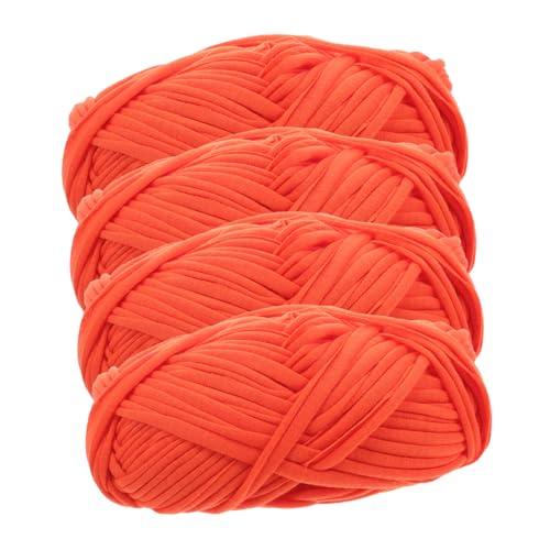 DIYEAH 4 Rollen Geflochtene Garne für Handarbeit Häkeln Diy Weaving Praktische Strickmaterialien für Taschen Teppiche und Kreative Projekte Hochwertige Verarbeitung und Vielseitig DIYEAH 4 Rollen Geflochtene Garne für Handarbeit Häkeln Diy Weaving Praktische Strickmaterialien für Taschen Teppiche und Kreative Projekte Hochwertige Verarbeitung und Vielseitig von DIYEAH